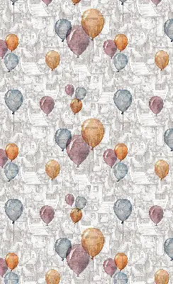 Fenster rollo Ballons