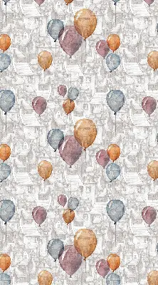 Fenster rollo Ballons