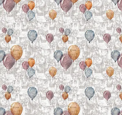 Fenster rollo Ballons