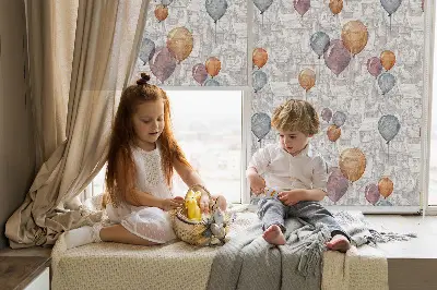 Fenster rollo Ballons