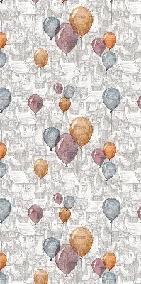 Fenster rollo Ballons
