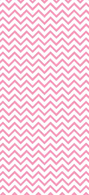 Rollo lichtundurchlässig Horizontale rosa Zickzacklinien