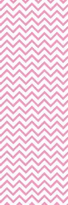 Rollo lichtundurchlässig Horizontale rosa Zickzacklinien