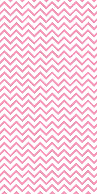 Rollo lichtundurchlässig Horizontale rosa Zickzacklinien