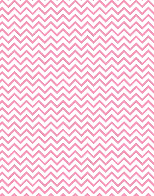 Rollo lichtundurchlässig Horizontale rosa Zickzacklinien