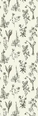 Fenster rollo Gezeichnete Blumen
