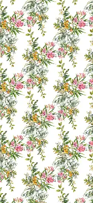 Rollo lichtundurchlässig Blumen