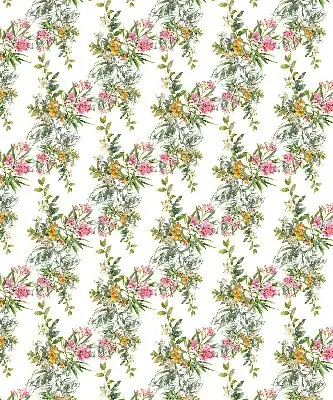 Rollo lichtundurchlässig Blumen