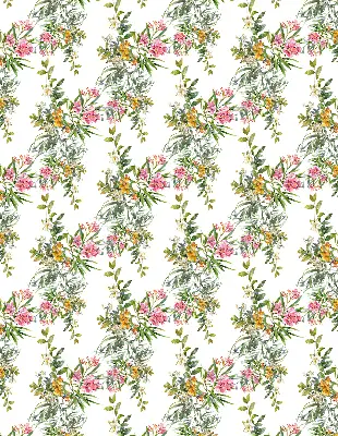 Rollo lichtundurchlässig Blumen