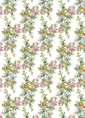 Rollo lichtundurchlässig Blumen