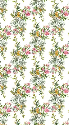 Rollo lichtundurchlässig Blumen