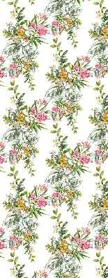 Rollo lichtundurchlässig Blumen