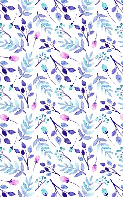 Fenster rollo Blaue Blumen