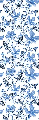 Rollo lichtundurchlässig Blaue Schmetterlinge