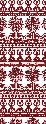 Fenster rollo Braunes Muster