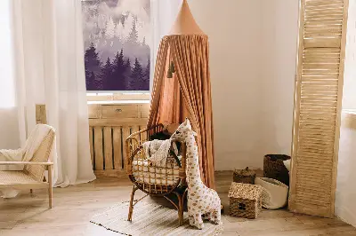 Rollo lichtundurchlässig Bemalte Berge