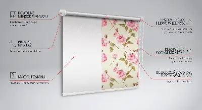 Verdunkelungsrollo Rosen