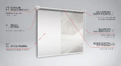 Fenster rollo Federn