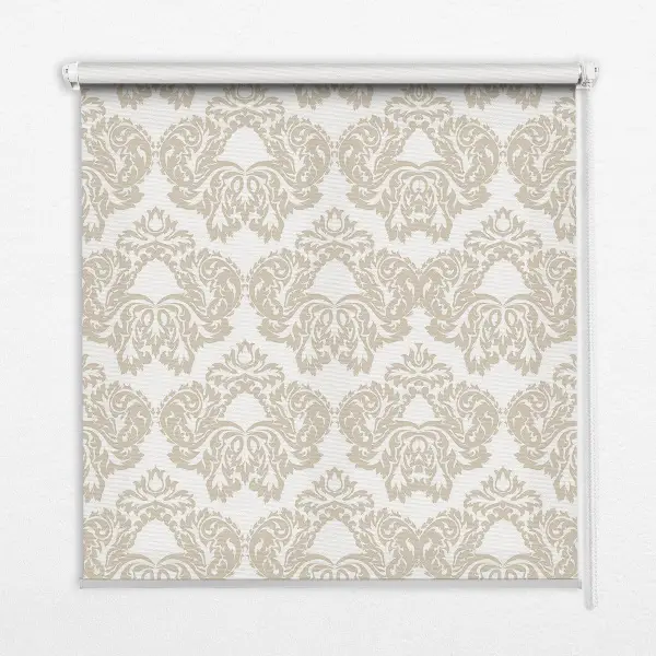 Rollo lichtundurchlässig Beige Muster