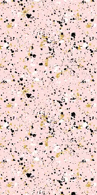 Rollo lichtundurchlässig Farbflecken auf rosa Hintergrund