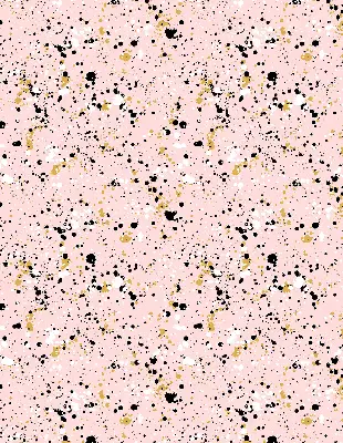 Rollo lichtundurchlässig Farbflecken auf rosa Hintergrund