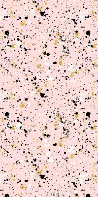 Rollo lichtundurchlässig Farbflecken auf rosa Hintergrund