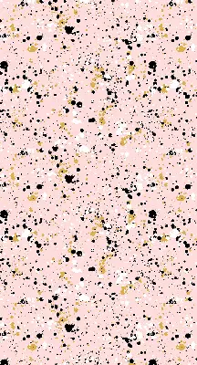 Rollo lichtundurchlässig Farbflecken auf rosa Hintergrund