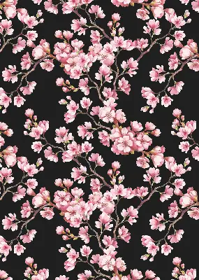 Rollo lichtundurchlässig Blüten vom Baum