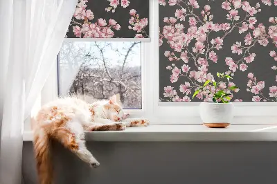 Rollo lichtundurchlässig Blüten vom Baum
