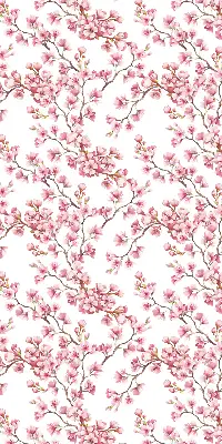 Verdunkelungsrollo Rosa Lilie
