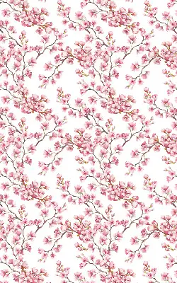 Verdunkelungsrollo Rosa Lilie