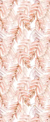 Verdunkelungsrollo Rosa Blätter
