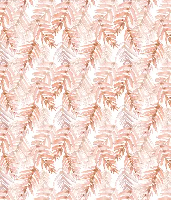 Verdunkelungsrollo Rosa Blätter