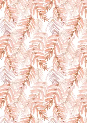 Verdunkelungsrollo Rosa Blätter