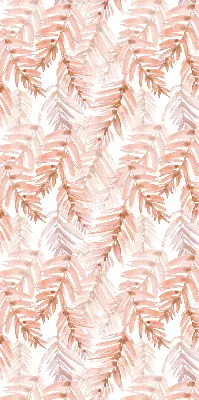 Verdunkelungsrollo Rosa Blätter