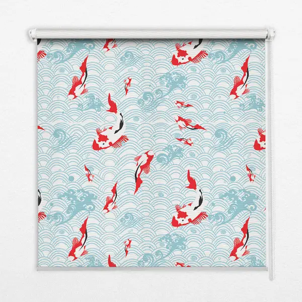 Fenster rollo Fische im Wasser
