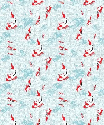 Fenster rollo Fische im Wasser