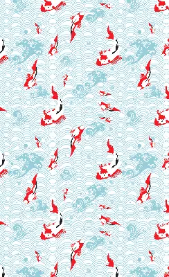 Fenster rollo Fische im Wasser