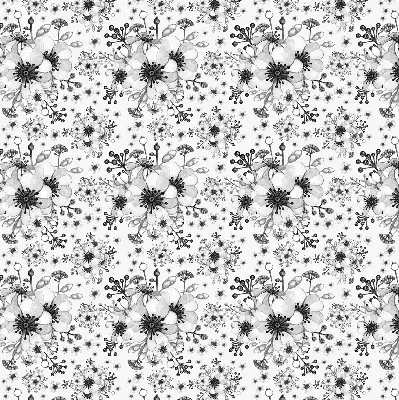 Fenster rollo Gezeichnete Blume