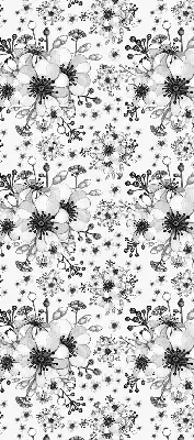 Fenster rollo Gezeichnete Blume