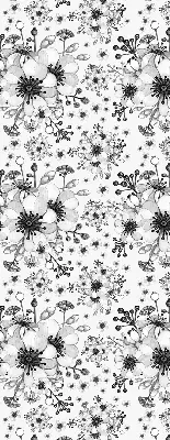 Fenster rollo Gezeichnete Blume