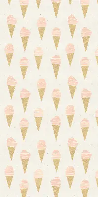 Rollo lichtundurchlässig Eiscreme