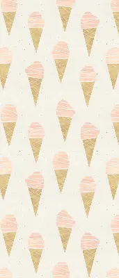 Rollo lichtundurchlässig Eiscreme