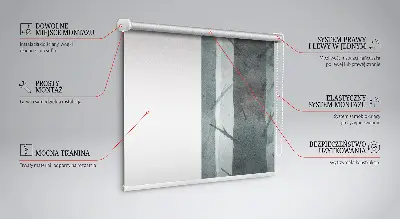 Fenster rollo Bäume