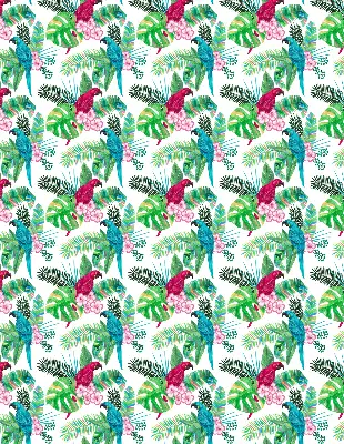 Rollo lichtundurchlässig Papageien