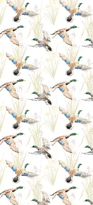 Verdunkelungsrollo Fliegende Enten