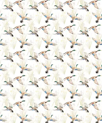Verdunkelungsrollo Fliegende Enten