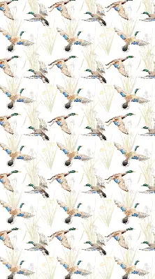 Verdunkelungsrollo Fliegende Enten
