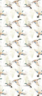 Verdunkelungsrollo Fliegende Enten