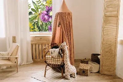 Rollo lichtundurchlässig Blumen